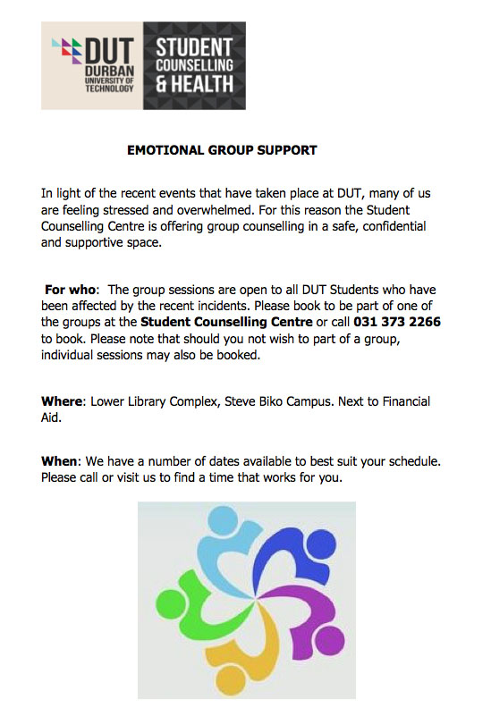EMOTIONAL GROUP SUPPORT