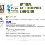 NATIONAL ANTI-CORRUPTION SYMPOSIUM