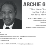 Archie Gumede Memorial Lecture