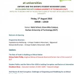 UMTAPO Seminar