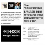 Public Lecture