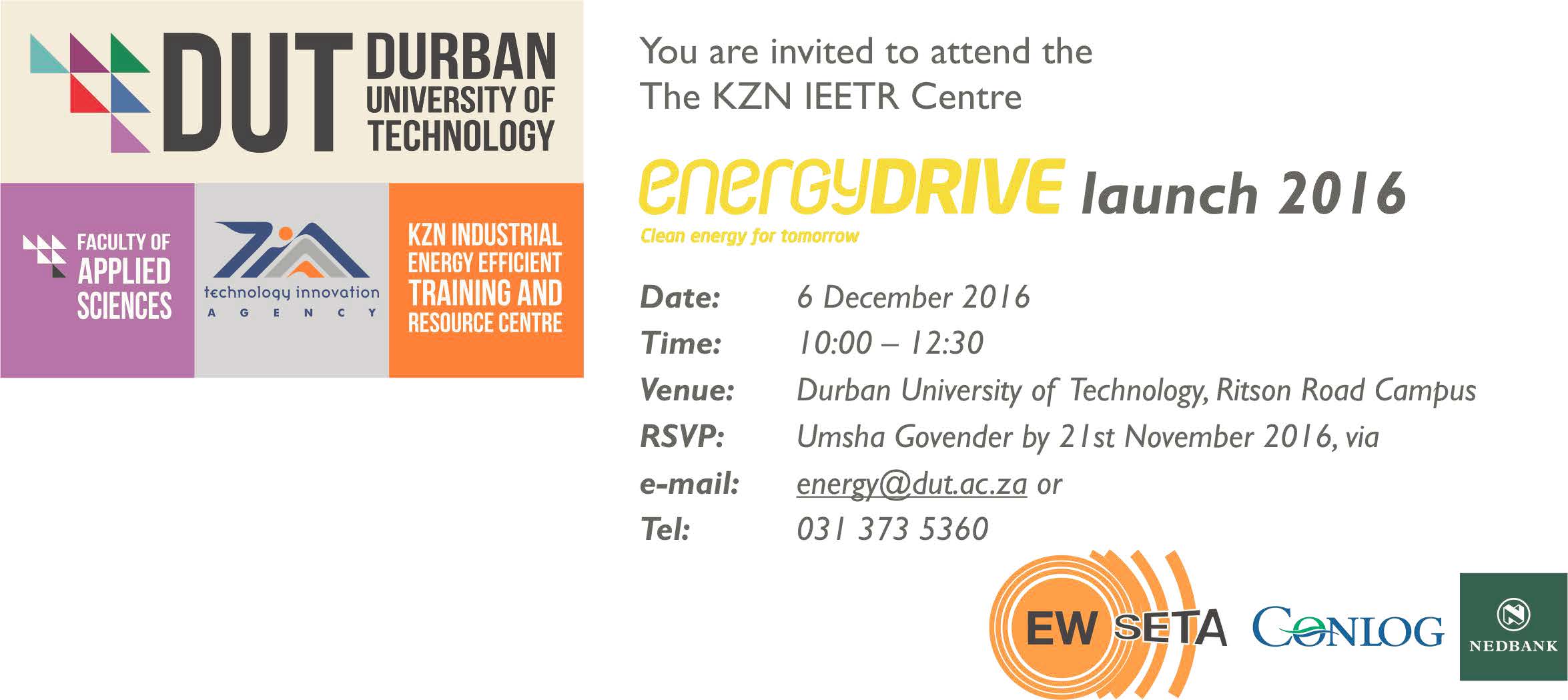 Energy Drive Launch