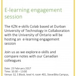 E-learning engagement session