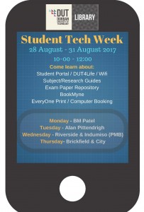 Student Tech Week-August 2017