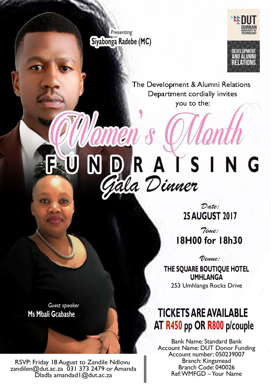 Womens Month Fundraising Dinner