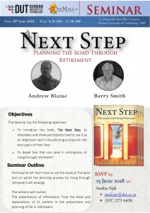 Seminar Invitation  The next step