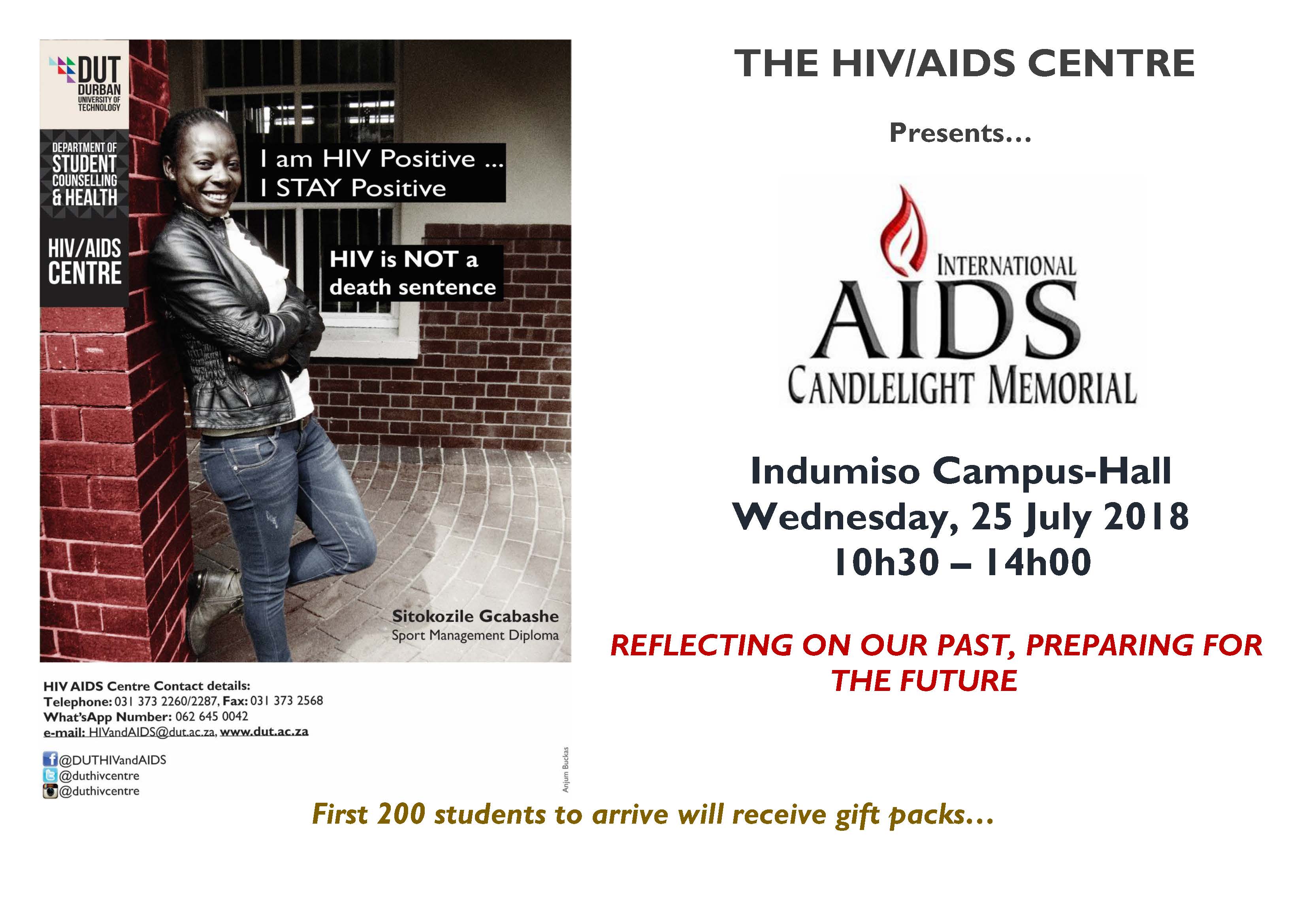HIV/AIDS Centre - Annual Candlelight Memorial