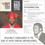 Steve Biko Memorial Lecture