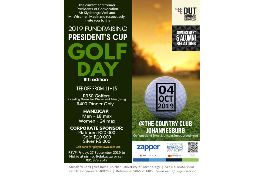 DUT President's Cup (Johannesburg) - Advancement & Alumni Relations