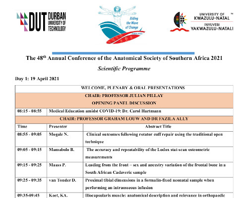 48th ASSA 2021 Programme2