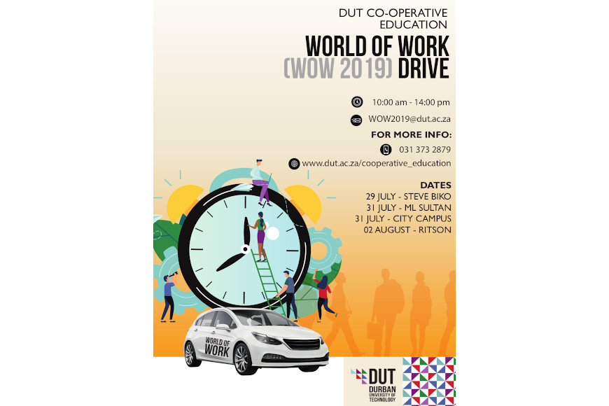 DUT Co-Operative Education World of Work Drive: Steve Biko
