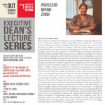 FAD Dean's Lecture GBV