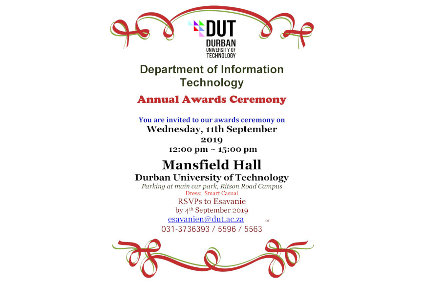 IT Awards Invite 2019