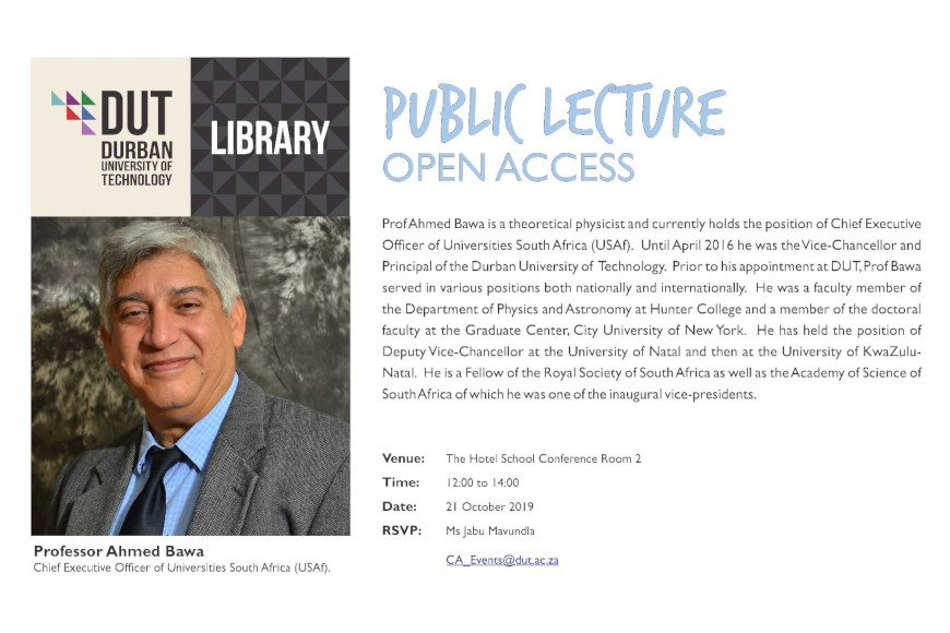 Public Lecture Open Access