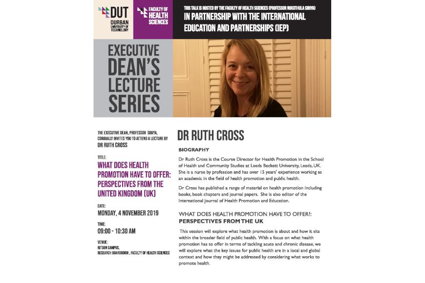 Dean's Lecture Series