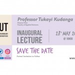 Professor Tukayi Kudanga Inaugural Lecture
