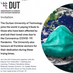 DUT Pays Tribute to COVID-19 Victims: Webinar