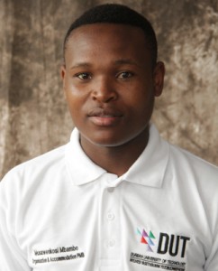 Musawenkosi Mbambo,Organisation&Accommodation (PMB)