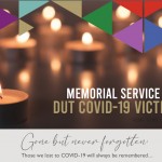 DUT Memorial Service for COVID-19 Victims