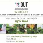 Midlands Entrepreneurship Centre & Student Desk - AgriHub: Virtual Launch Invite