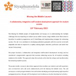 Virtual Launch Notice: Siyaphumelela 2.0 Moving the Middle