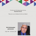 Krishundut Jewnarain Memorial Service