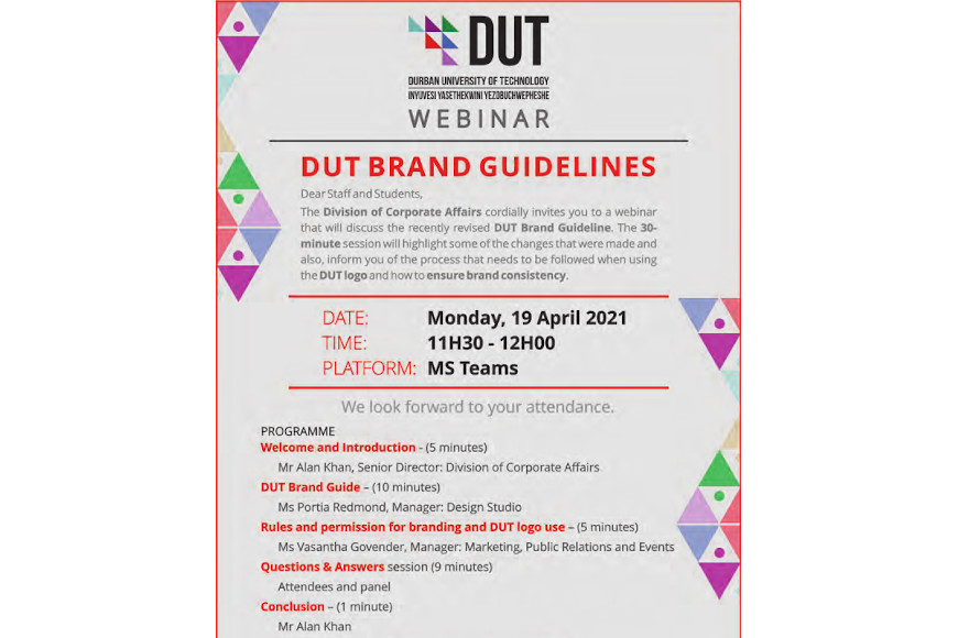 DUT Brand Guidelines Workshop