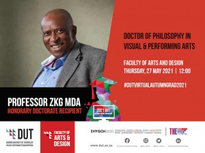 Professor ZKG Mda Honorary Doctorate Recipient