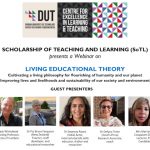 CELT SoTL Webinar on Living Educational Theory