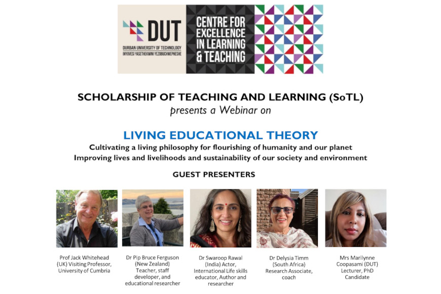 CELT SoTL Webinar on Living Educational Theory
