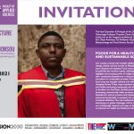 INVITATION: Inaugural Lecture of Professor Eric Oscar Amonsou