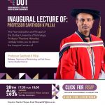 INAUGURAL LECTURE OF: PROFESSOR SANTHOSH K PILLAI